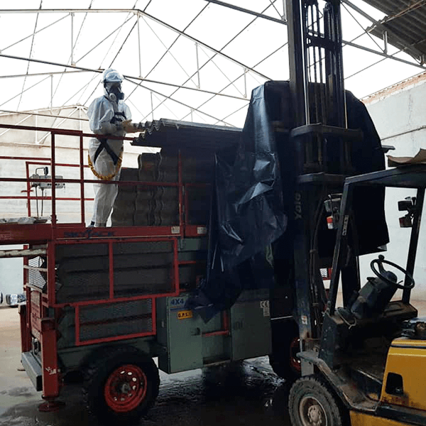 Retirada de cubiertas de amianto en albacete 016