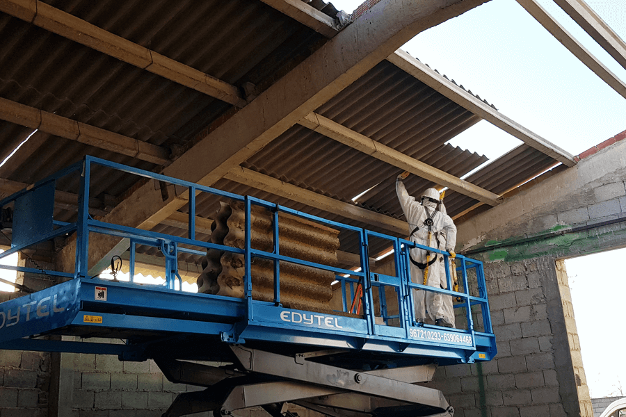 Retirada de cubiertas de amianto en albacete 04