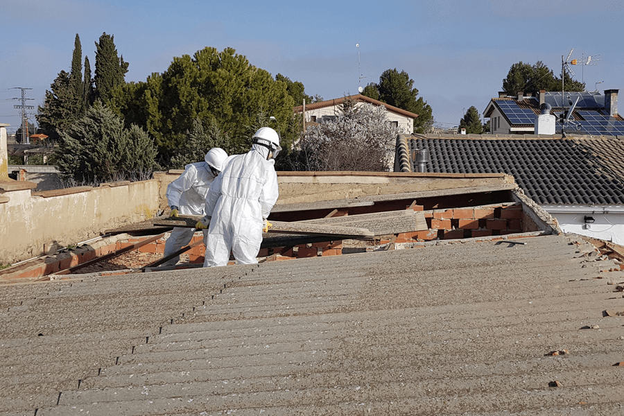 Retirada de cubiertas de amianto en albacete 07