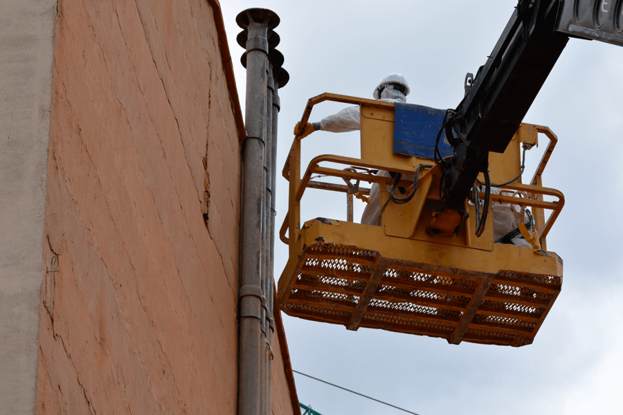 Retirada de tuberias de amianto2
