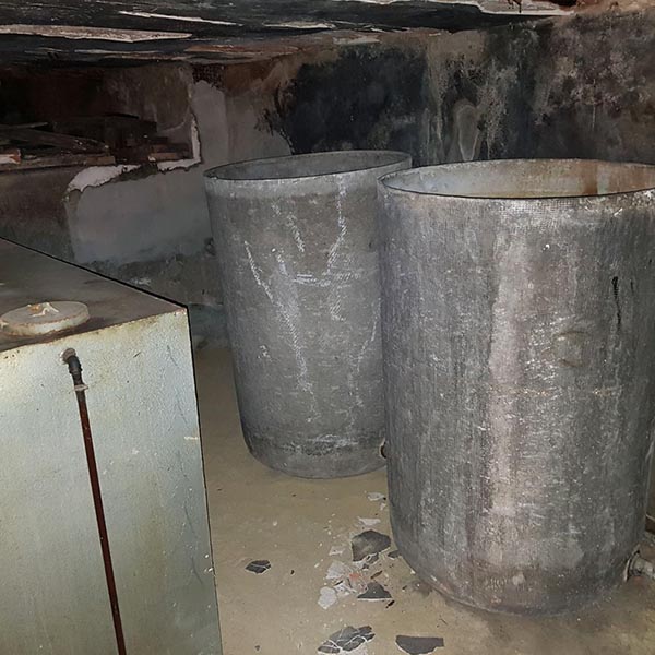 retirada de amianto en depositos